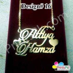 my name locket, attiya hamza name locket,