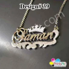 Saman name locket, new design name necklaces