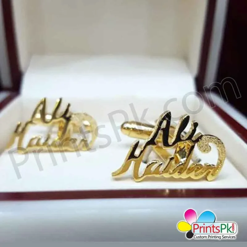 Ali Haider name Cufflinks,