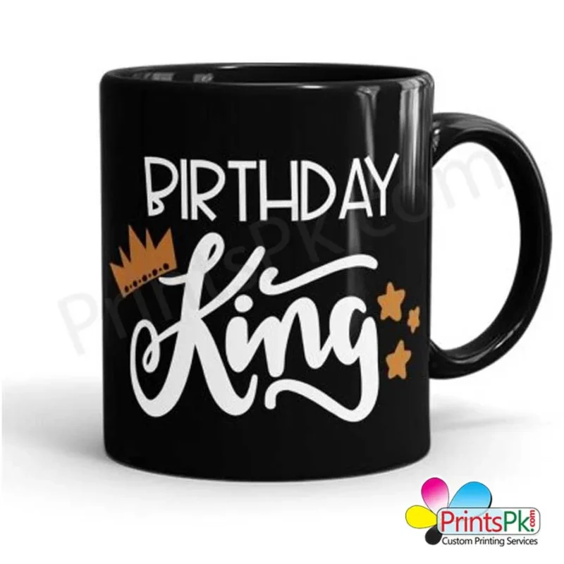 Full Black Mug with your Logo, Picture or Text - Image 5