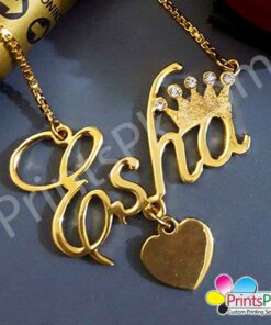 Customized Name Necklace Name Locket Online In Pakistan