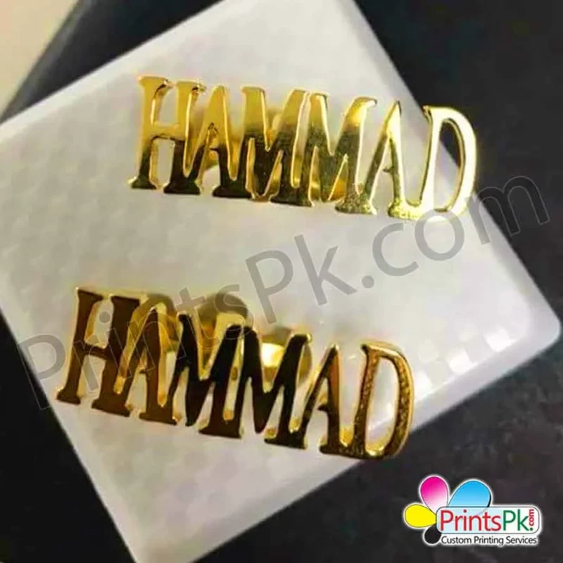 Gift for Hammad, Name Cuflinks,