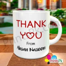 Customized Thank you Mug, Best gift for thanking