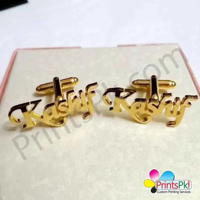 Kashif Name Cufflinks,