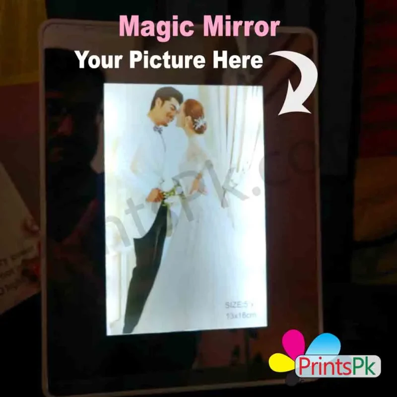 Magic Mirror Photo Frame,