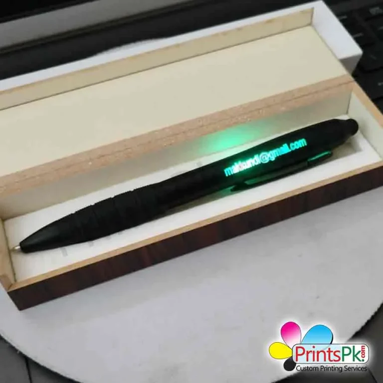 LED Light Pen Multi Color Light Customized Name Pen - Image 2