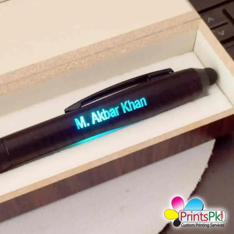 LED Light Pen Multi Color Light Customized Name Pen - Image 3