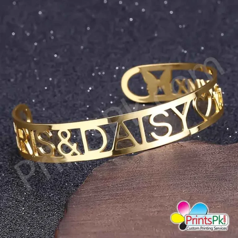 Custom Name Bangle Customized Name Bangles - Image 10