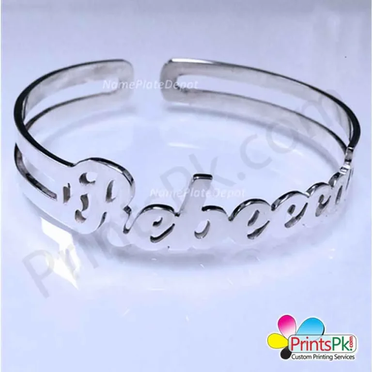 Custom Name Bangle Customized Name Bangles - Image 12