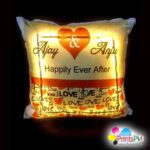 Personalised LED Cushion Customised LED Photo Pillow