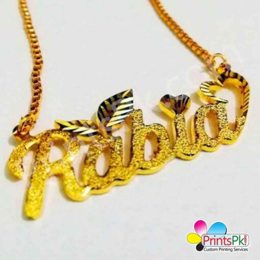 Customized Name Necklace Name Locket Online In Pakistan