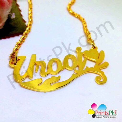 Customized Name Necklace Name Locket Online In Pakistan