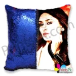 Blue Magic Cushion Online Custom Mermaid Pillow Personalized Sequin Pillow Lahore Pakistan