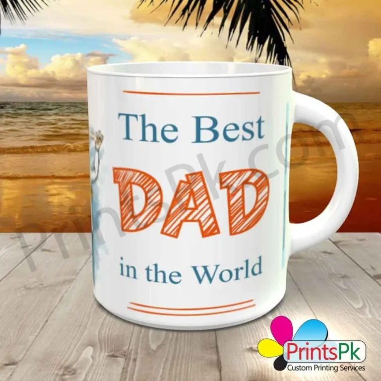 The Best Dad in the World Fathers Day Mug