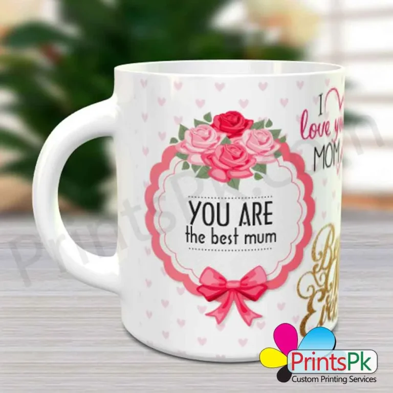 I Love My Mom Mug Best Mom Ever I Love You Mom Mug - Image 3