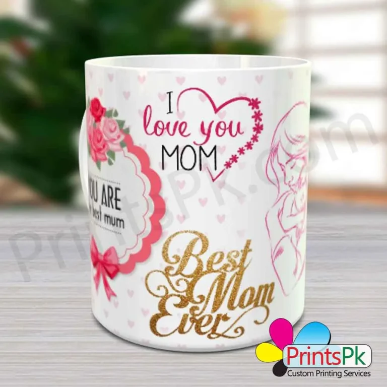 I Love My Mom Mug Best Mom Ever I Love You Mom Mug - Image 2