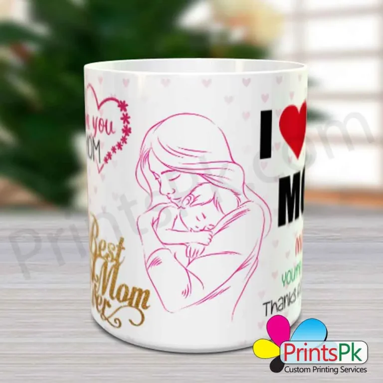 I Love My Mom Mug Best Mom Ever I Love You Mom Mug - Image 4