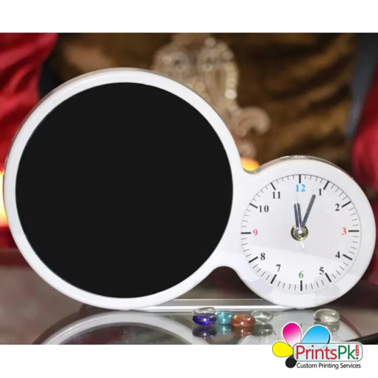 Magic Mirror Photo Frame with Clock (4 in 1) - Image 2