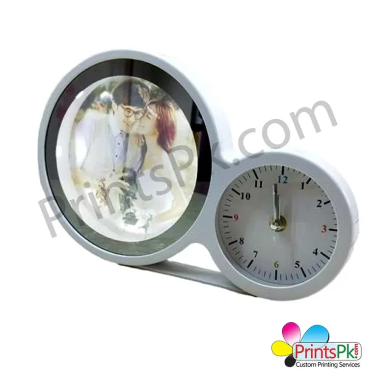 Magic Mirror Photo Frame with Clock (4 in 1) - Image 3