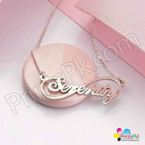 Customized Name Necklace Name Locket Online In Pakistan