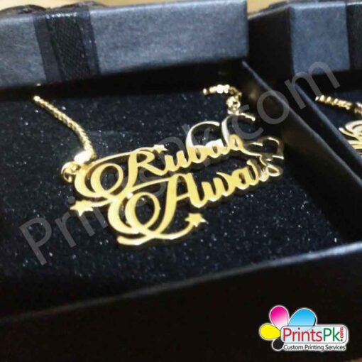 Customized Name Necklace Name Locket Online In Pakistan