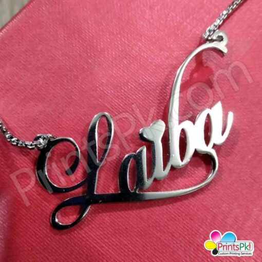 Customized Name Necklace Name Locket Online In Pakistan