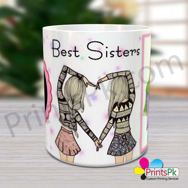 Best Sister Mug Best Gift for Best Sister Personalized Sister's Coffee Mugs