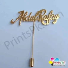 Name Lapel Pin