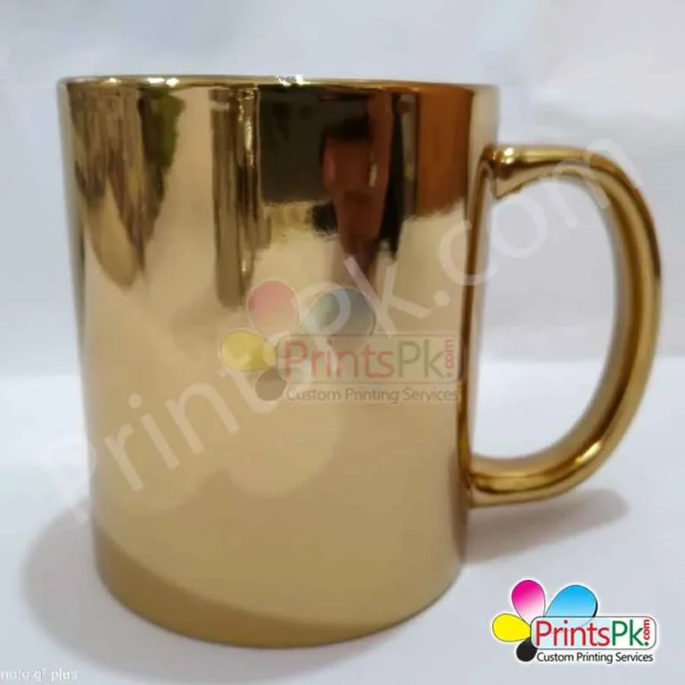 gold reflection mug