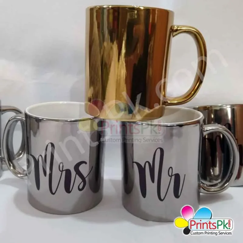 Electroplated Mug Printing