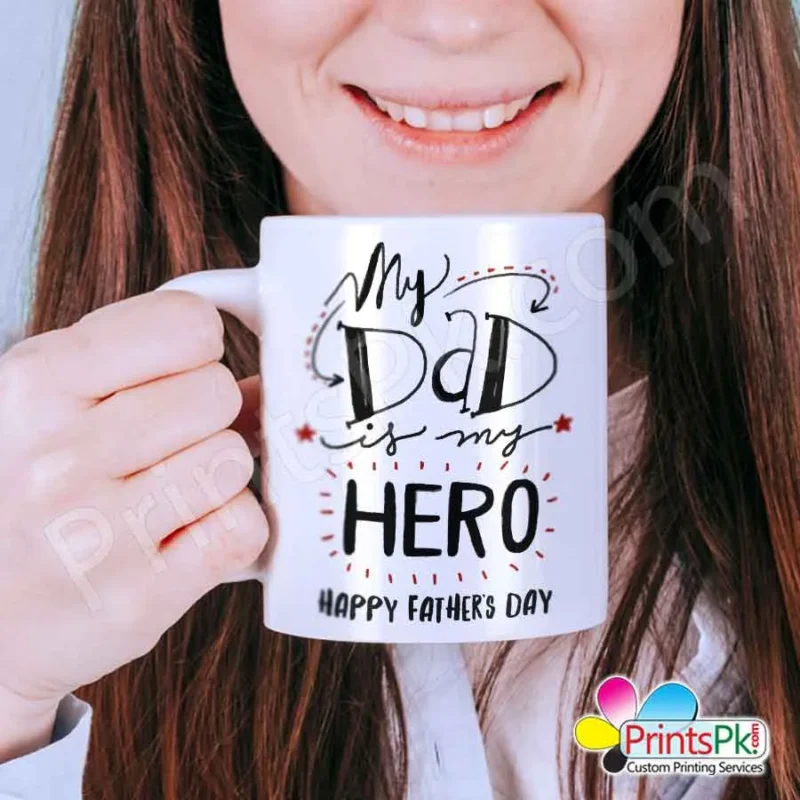 My Dad is my Hero Mug