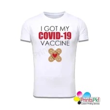 i got my covid-19 vaccine t-shirt