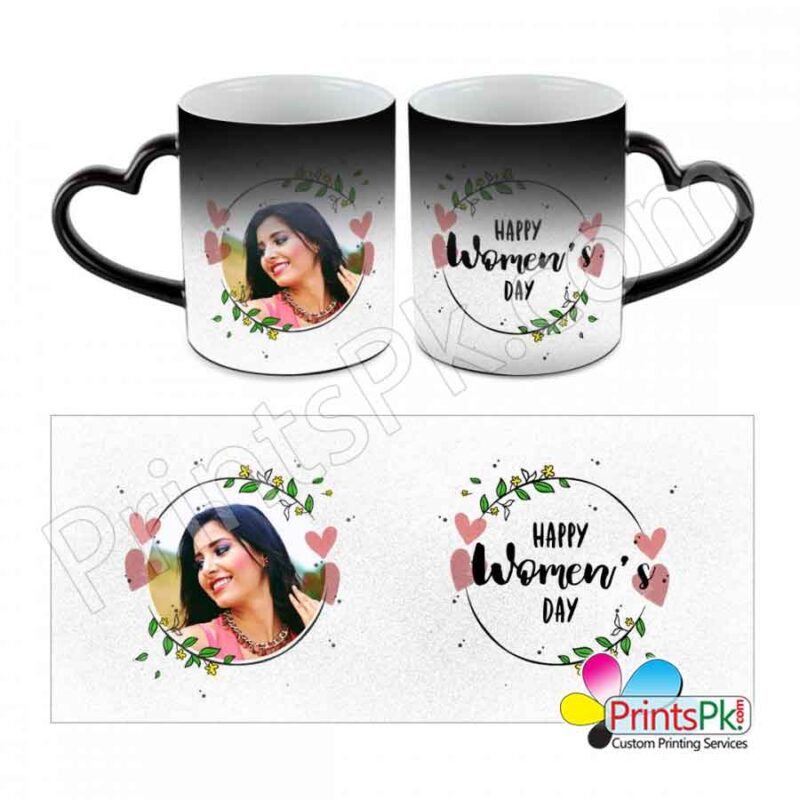 Customized picture changing magic mug