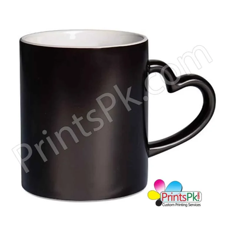 Heart Handle Magic Mug Printing