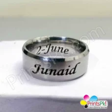 customized name ring