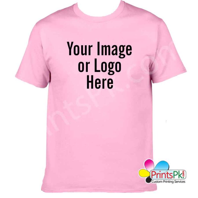 Customized T-Shirt Pink