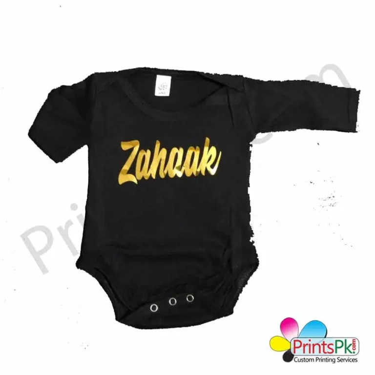 Golden Name Romper,