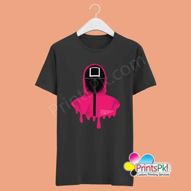 Customized black t-shirt, name black shirt