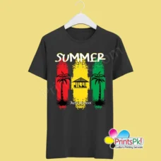 Summer black t shirt