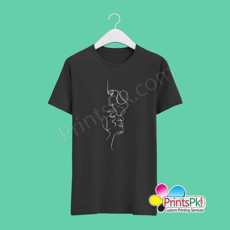 custom name black t shirt