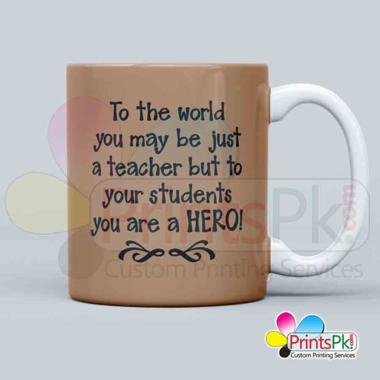 To the world you are a teacher but to your students you are a hero