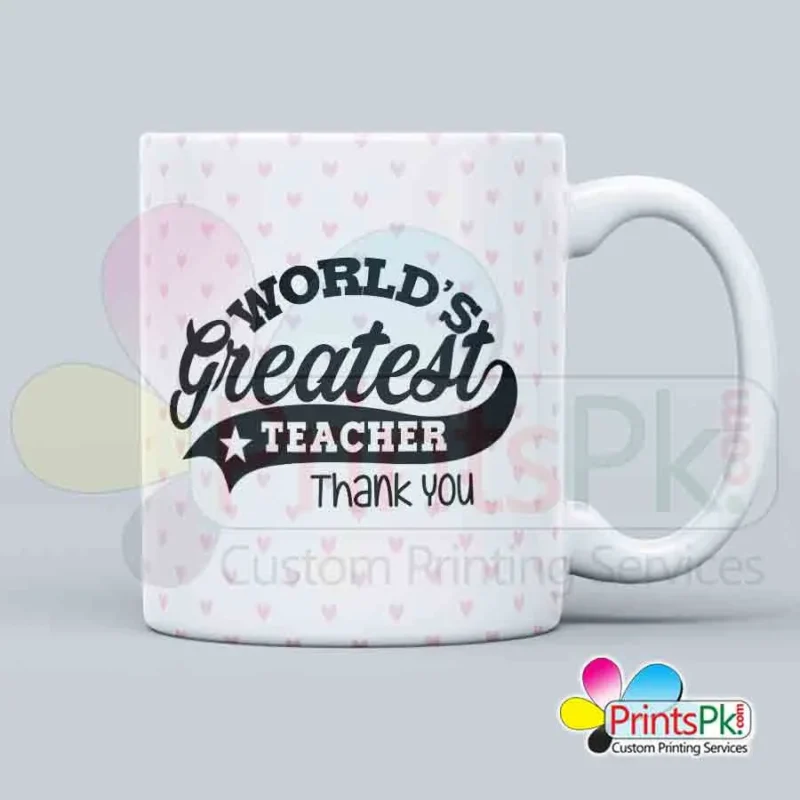 World's greatest teacher mug, customized mug