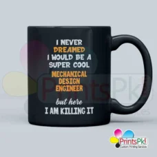 Personalized qoute mug for mechanical engineer