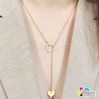 Stylish Heart Chain ,Unique Design Heart Necklace