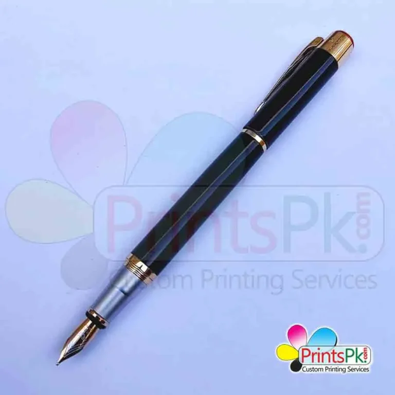 Customized Name Ink Pen Metal Body Fountain Pen - Image 3