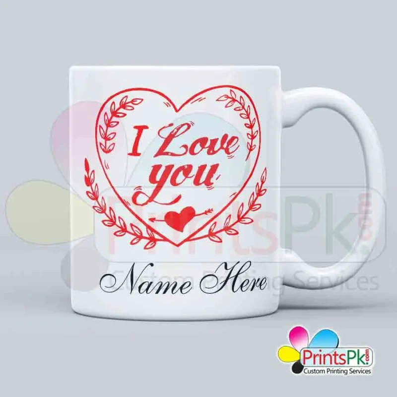 i love you mug, mug for girlfriend