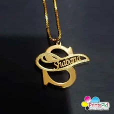 S name Chain, Customized name locket