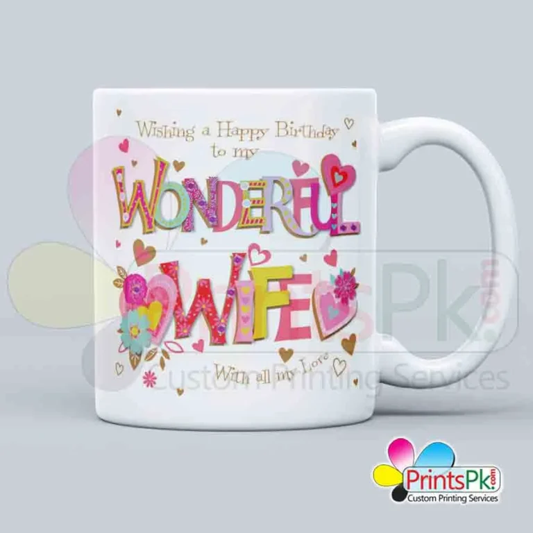 happy birthday wife mug, Best gift for wife