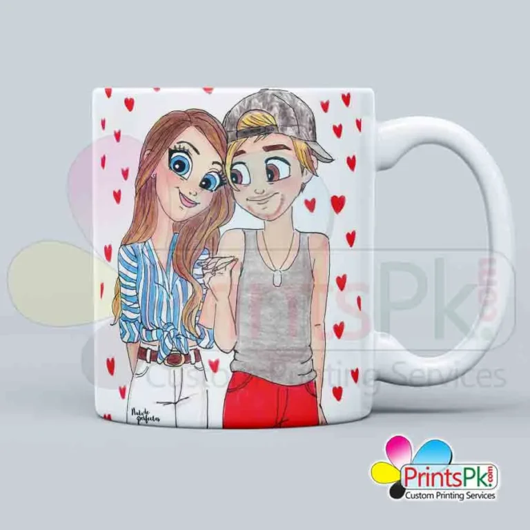 Love photo mug, customized mug for love