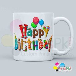 Happy Birthday mug, personalized Birthday Mug